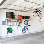 Supports d'étagère murale DIY 60 cm x 240 cm | Étagère murale robuste pour garage