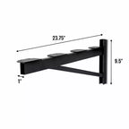 Supports d'étagère murale DIY 60 cm x 240 cm | Étagère murale robuste pour garage