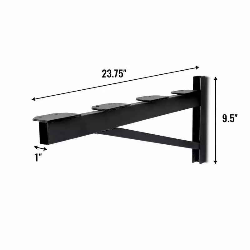 2' x 8' DIY Wall Shelf Brackets | Heavy Duty Garage Wall Shelf