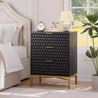 Commode Moderne à 3 Tiroirs - Grand Meuble de Rangement pour Chambre et Salon