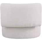 Fauteuil d'appoint en tissu bouclé