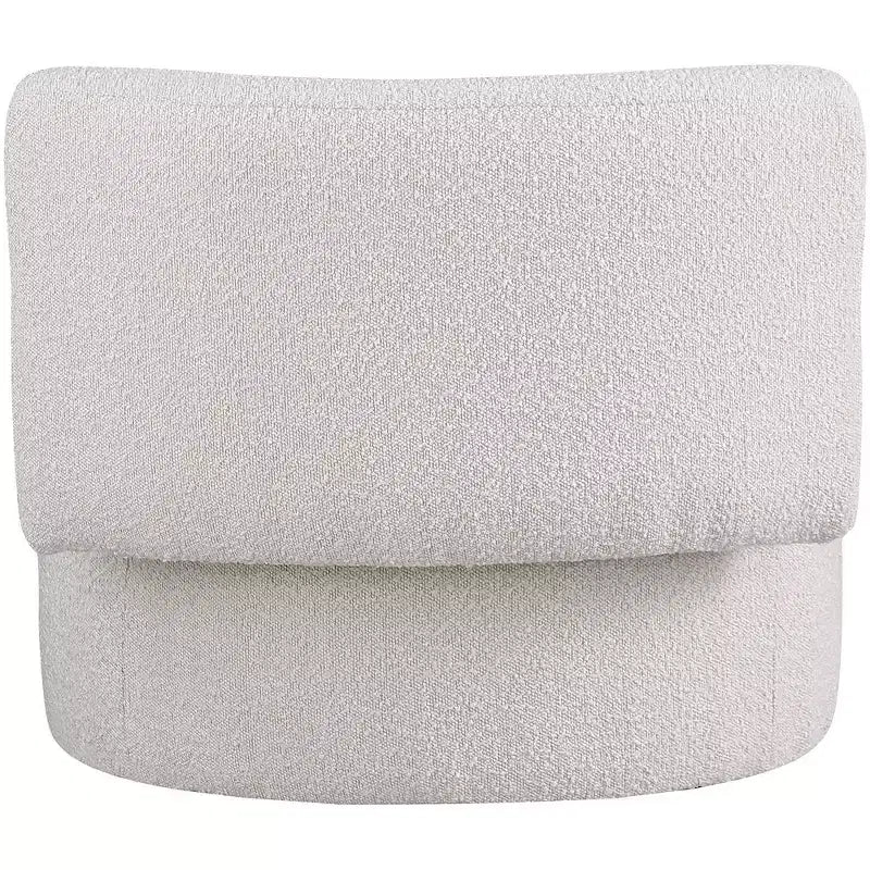 Boucle Fabric Accent Chair
