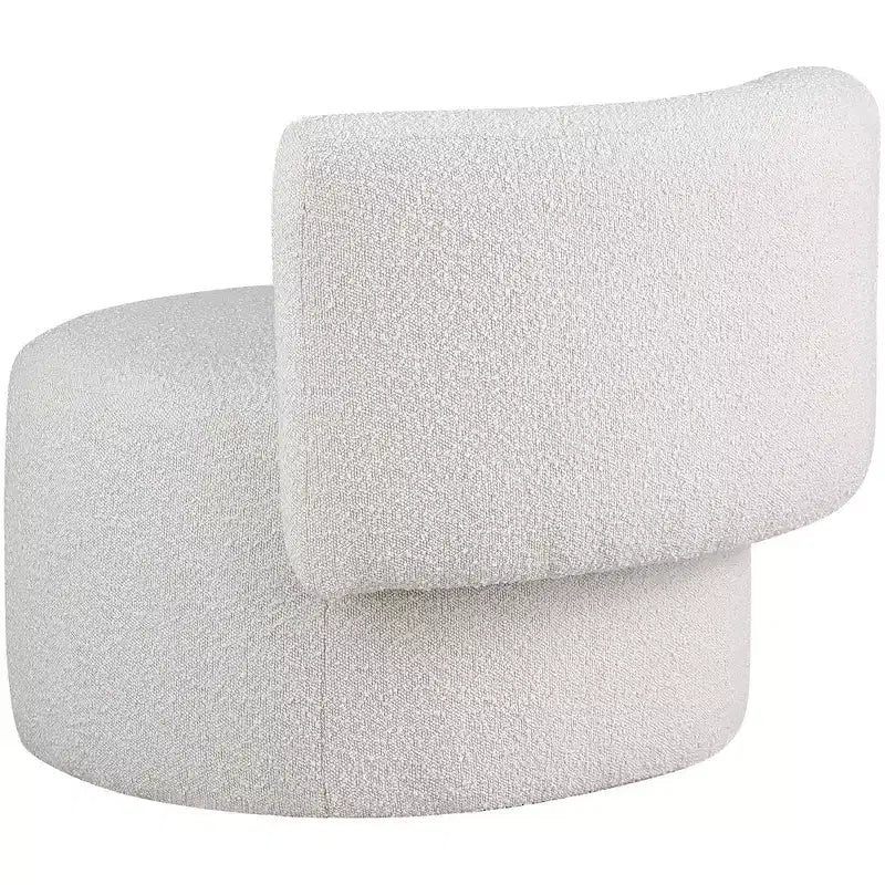 Boucle Fabric Accent Chair