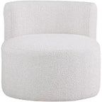 Fauteuil d'appoint en tissu bouclé