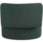 Fauteuil d'appoint en tissu bouclé