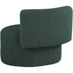 Fauteuil d'appoint en tissu bouclé