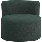 Fauteuil d'appoint en tissu bouclé