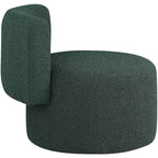 Fauteuil d'appoint en tissu bouclé