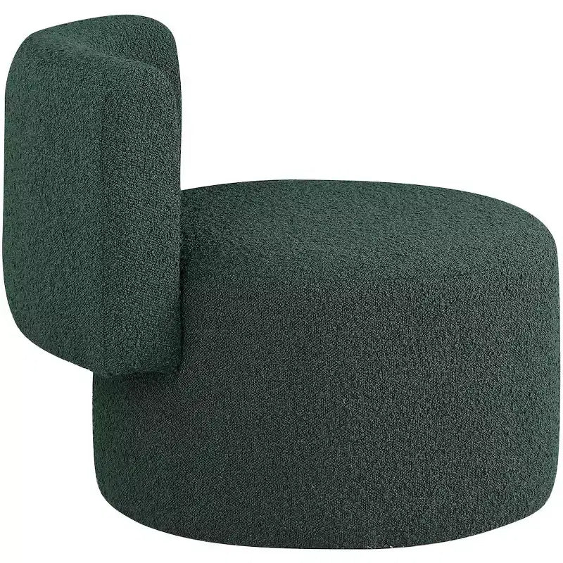 Boucle Fabric Accent Chair