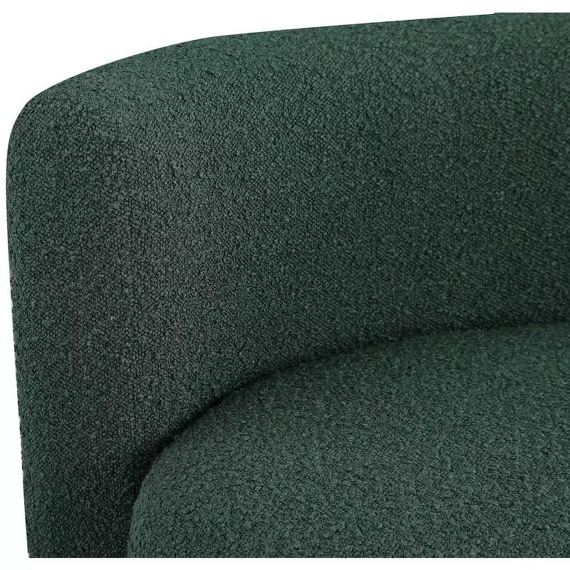 Boucle Fabric Accent Chair