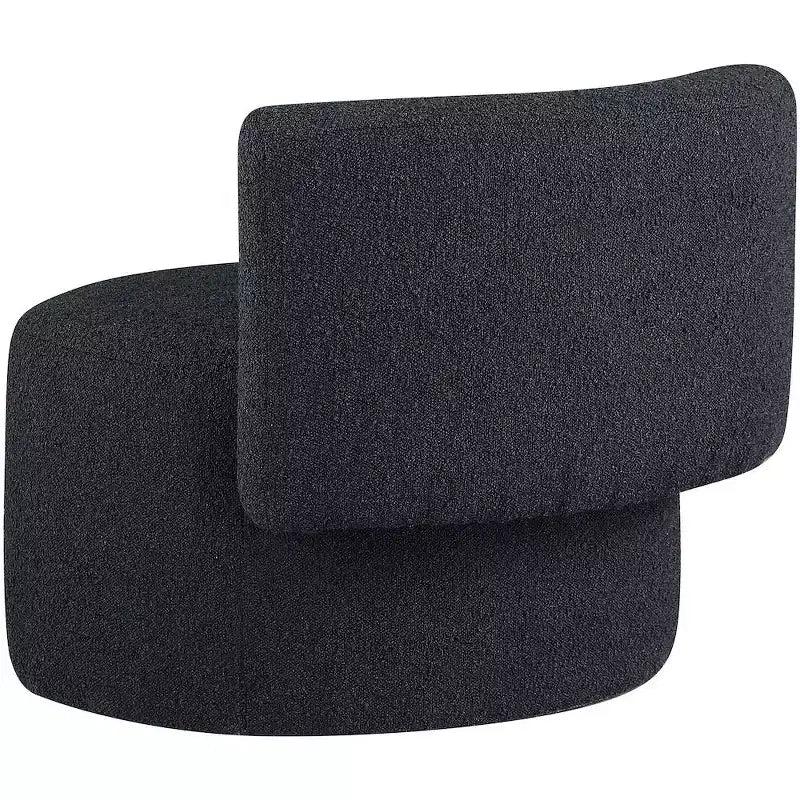 Boucle Fabric Accent Chair