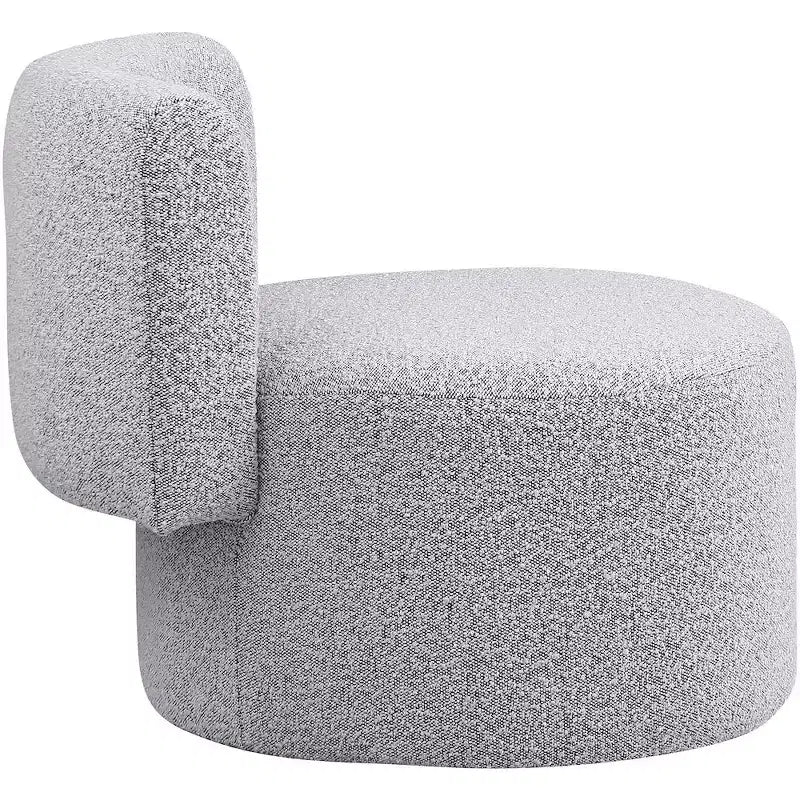 Boucle Fabric Accent Chair