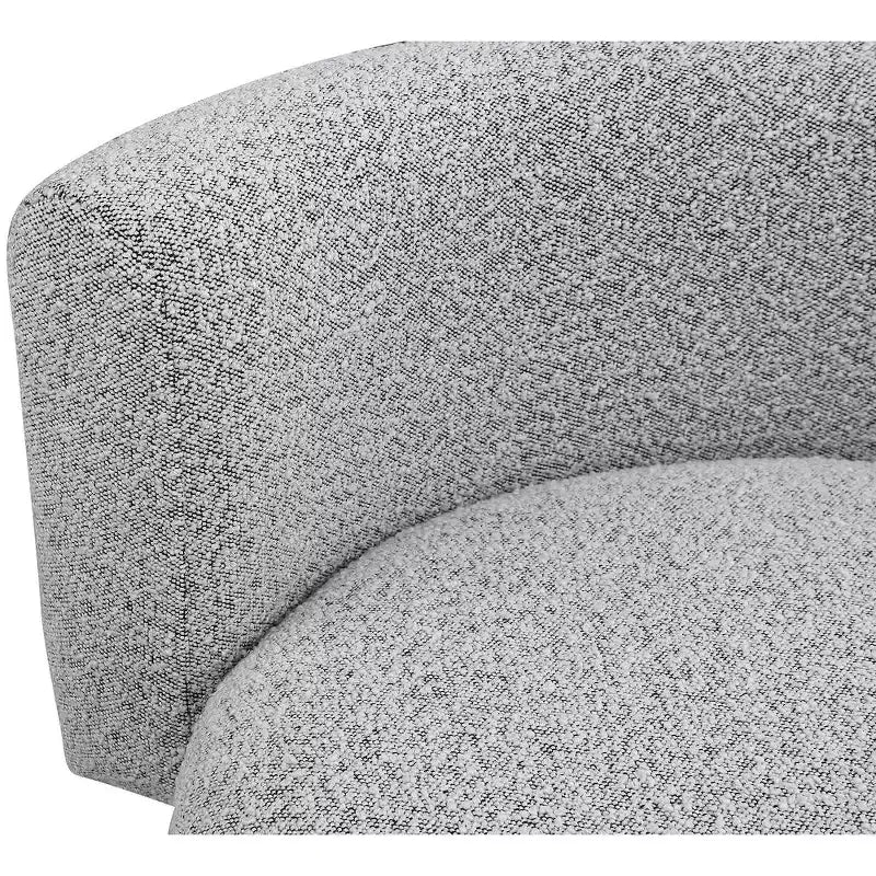 Boucle Fabric Accent Chair