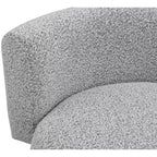Fauteuil d'appoint en tissu bouclé
