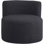 Fauteuil d'appoint en tissu bouclé