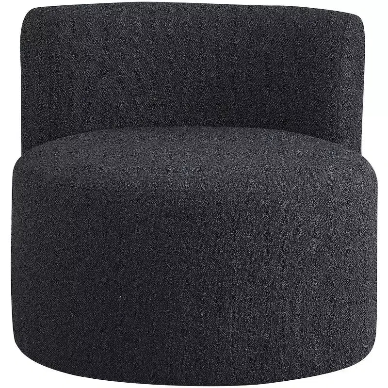 Boucle Fabric Accent Chair