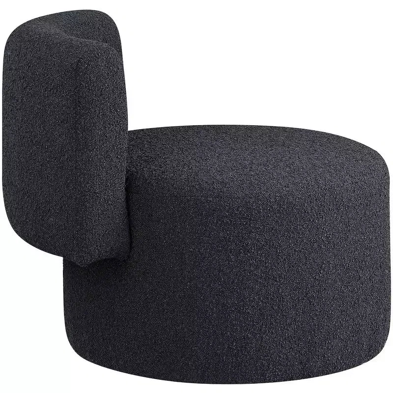 Boucle Fabric Accent Chair