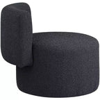 Fauteuil d'appoint en tissu bouclé