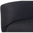 Fauteuil d'appoint en tissu bouclé