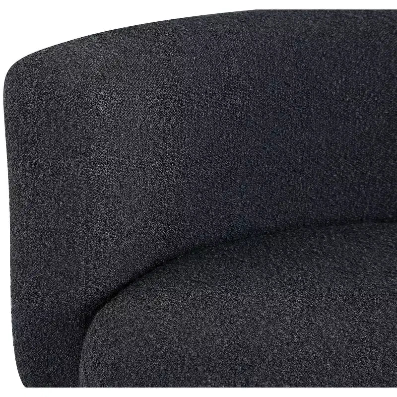 Boucle Fabric Accent Chair