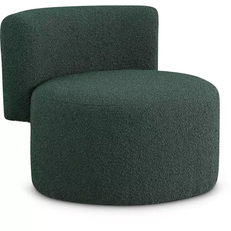 Boucle Fabric Accent Chair