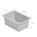 Meuble de rangement 15 bacs avec 15 bacs à rebord, 5x3, mobilier pour enfants