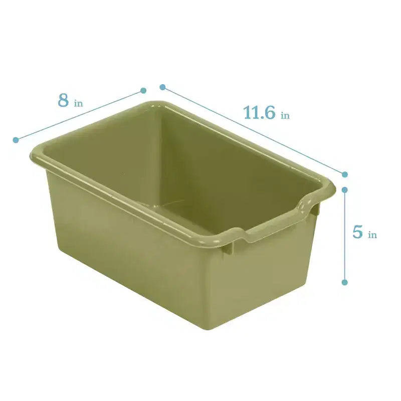 15 Cubby Tray Cabinet with 15 Scoop Front Bins, 5x3, Kids Furniture