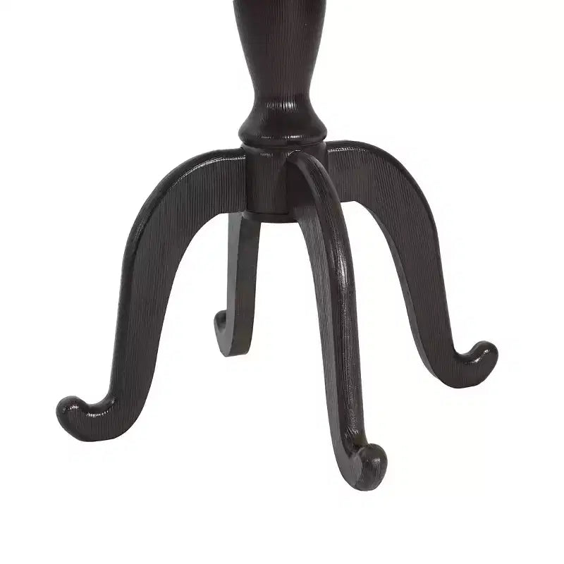 French Country Faux Wood Accent Table with Octagonal Top