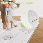 Parc bébé avec tapis 150 x 150 cm, centre d'activités intérieur et extérieur, barrière de sécurité pour bébés et tout-petits