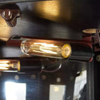 Meuble d'angle vitrine avec 2 portes vitrées et étagères réglables en verre trempé, Meuble d'angle pour salon, cuisine