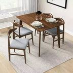 Modern Style Solid Wood Rectangular Dining Kitchen Table