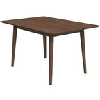 Table de salle à manger/cuisine rectangulaire en bois massif de style moderne