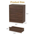 Commode 3/4 tiroirs pour chambre à coucher, table de chevet 3 tiroirs avec grand rangement, petite table d'appoint moderne pour entrée avec tiroirs de rangement