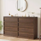 Commode 3/4 tiroirs pour chambre à coucher, table de chevet 3 tiroirs avec grand rangement, petite table d'appoint moderne pour entrée avec tiroirs de rangement