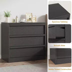 Commode 3/4 tiroirs pour chambre à coucher, table de chevet 3 tiroirs avec grand rangement, petite table d'appoint moderne pour entrée avec tiroirs de rangement