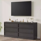 Commode 3/4 tiroirs pour chambre à coucher, table de chevet 3 tiroirs avec grand rangement, petite table d'appoint moderne pour entrée avec tiroirs de rangement