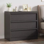 3/4Drawer Dresser for Bedroom, Nightstand 3 Chest of Drawers with Large Storage, Small Modern Bedside End Table Drawer Organizer for Entryway
