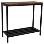 Carolina Living Conroy Console Chestnut/Black