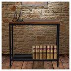 Console Châtaigne/Noir