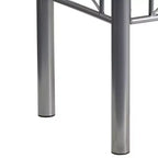 Table d'appoint stratifiée avec cadre en acier