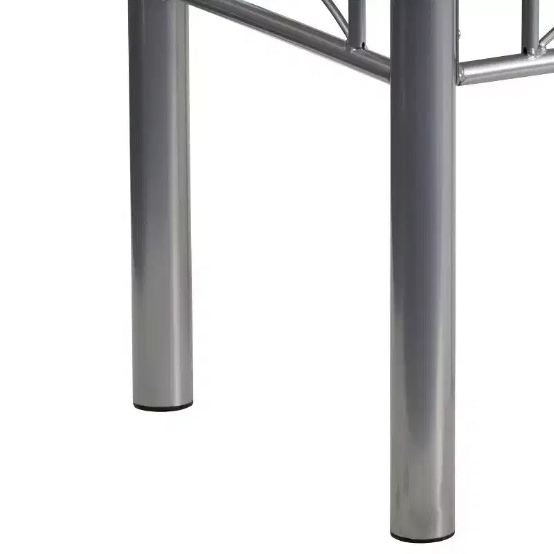 Laminate End Table with Steel Frame