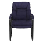 Fauteuil de réception exécutif avec support lombaire et piètement luge
