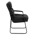 Fauteuil de réception exécutif avec support lombaire et piètement luge