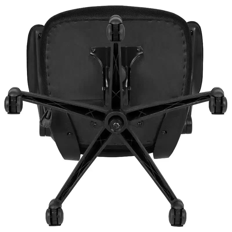 Mid-Back Mesh Swivel Ergonomic Task Office Chair with Flip-Up Arms