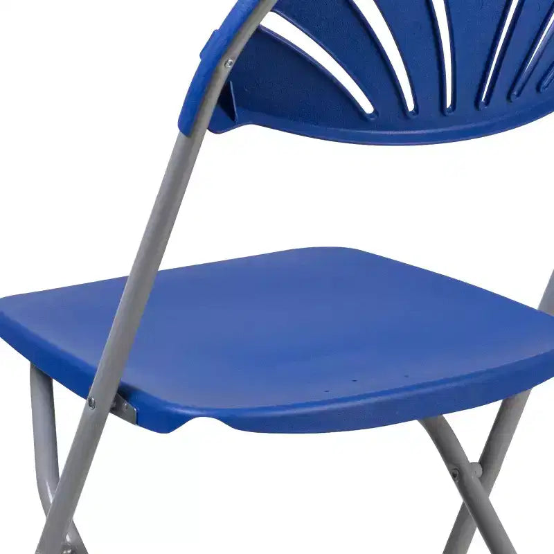 Wedding Party Event Fan Back Plastic Folding Chair Home Office