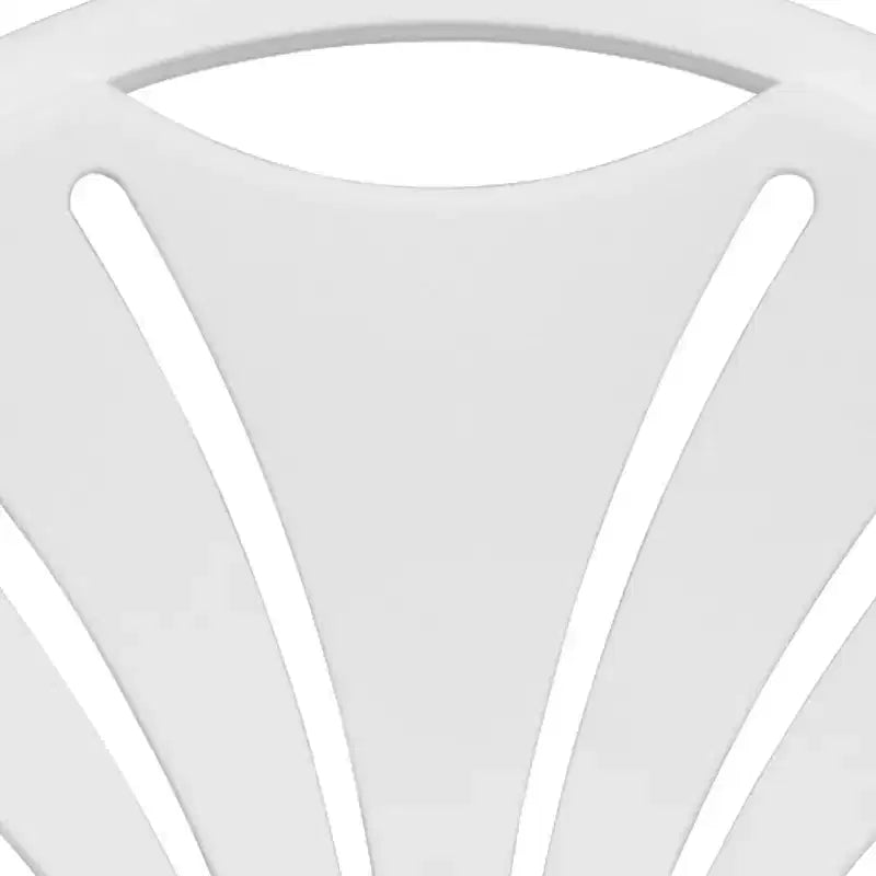Wedding Party Event Fan Back Plastic Folding Chair Home Office