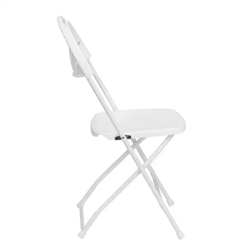Wedding Party Event Fan Back Plastic Folding Chair Home Office