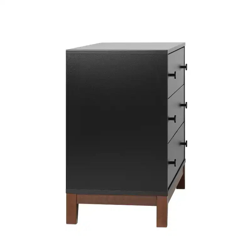 3 Drawer Bedside Nightstand